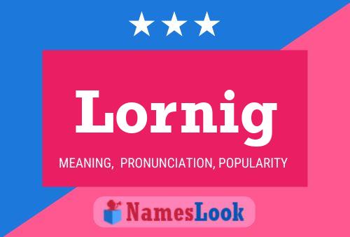 Poster del nome Lornig