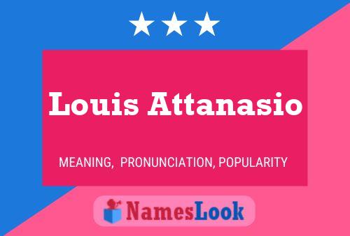 Poster del nome Louis Attanasio