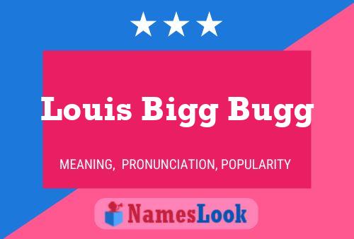 Poster del nome Louis Bigg Bugg