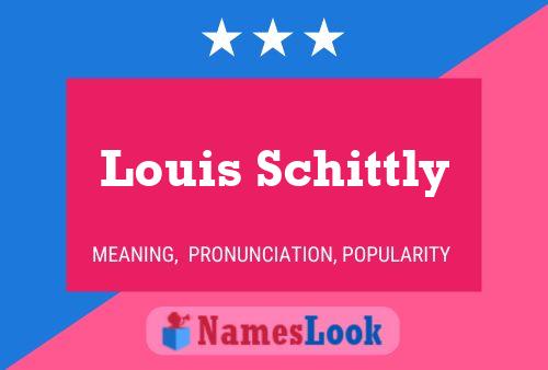 Poster del nome Louis Schittly