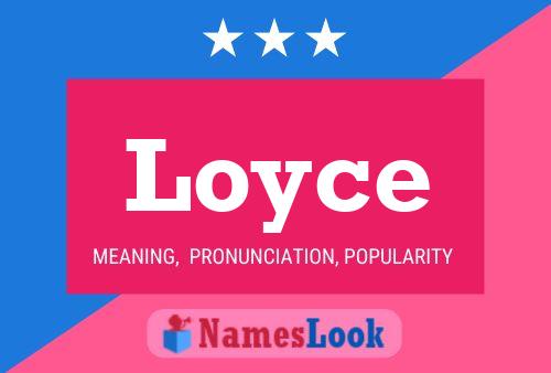 Poster del nome Loyce