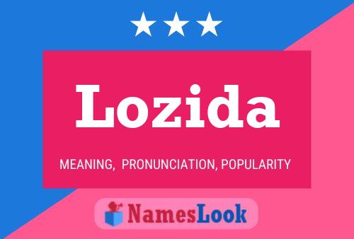 Poster del nome Lozida