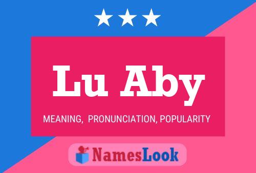 Poster del nome Lu Aby