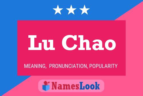 Poster del nome Lu Chao