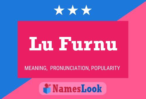 Poster del nome Lu Furnu