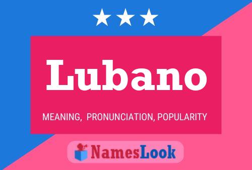 Poster del nome Lubano