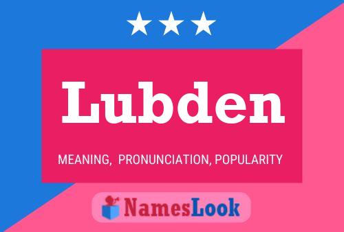 Poster del nome Lubden