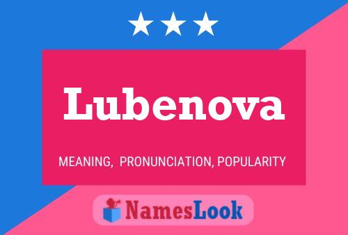 Poster del nome Lubenova