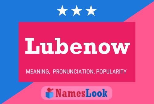 Poster del nome Lubenow