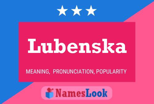 Poster del nome Lubenska