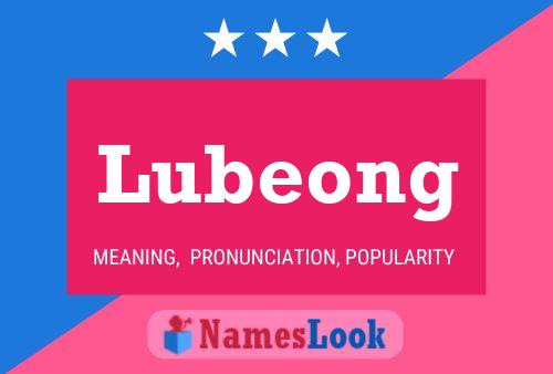 Poster del nome Lubeong