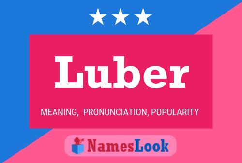 Poster del nome Luber