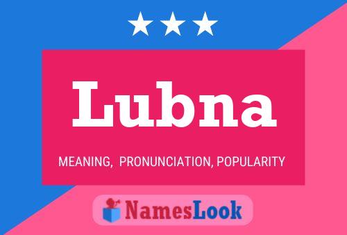 Poster del nome Lubna