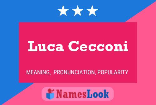 Poster del nome Luca Cecconi