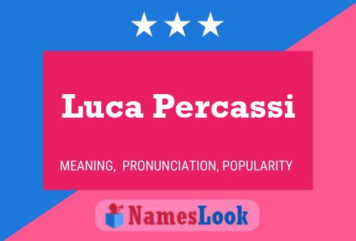 Poster del nome Luca Percassi