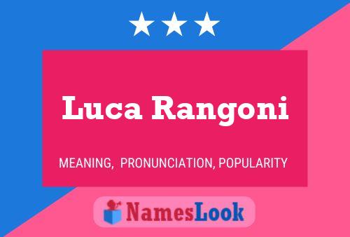 Poster del nome Luca Rangoni