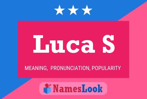 Poster del nome Luca S