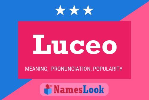 Poster del nome Luceo