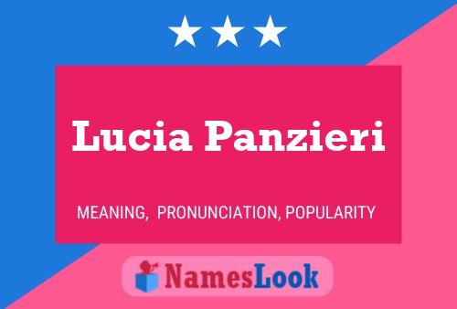 Poster del nome Lucia Panzieri