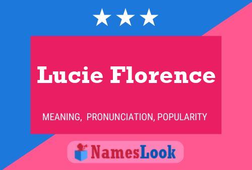 Poster del nome Lucie Florence