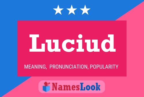 Poster del nome Luciud