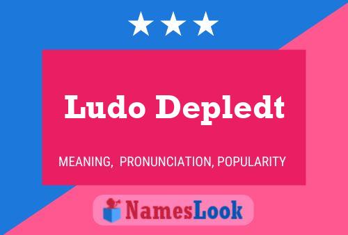 Poster del nome Ludo Depledt