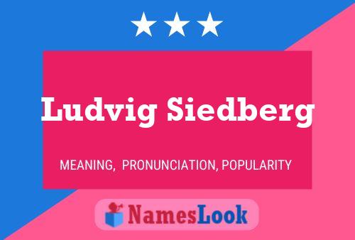 Poster del nome Ludvig Siedberg