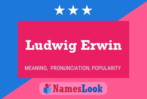 Poster del nome Ludwig Erwin