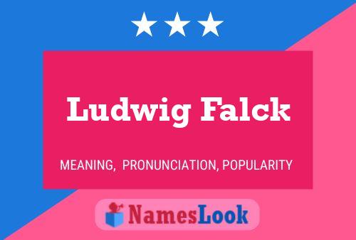 Poster del nome Ludwig Falck