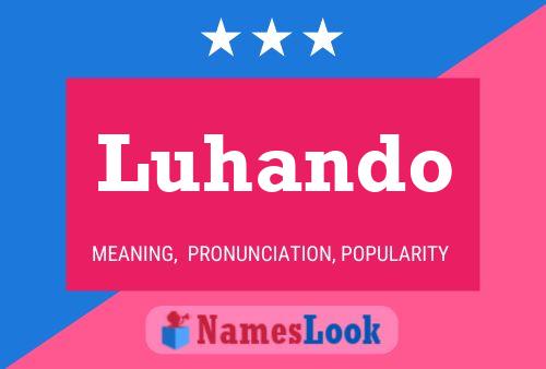 Poster del nome Luhando