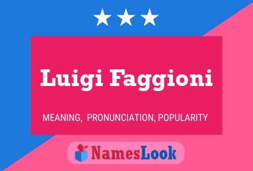 Poster del nome Luigi Faggioni