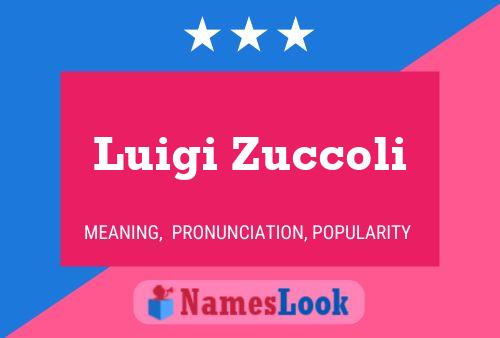 Poster del nome Luigi Zuccoli