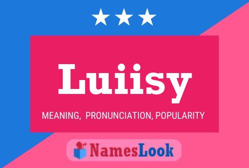 Poster del nome Luiisy