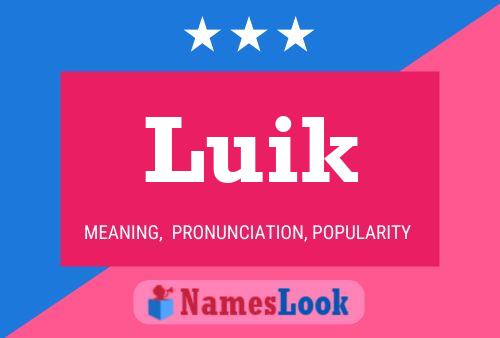 Poster del nome Luik