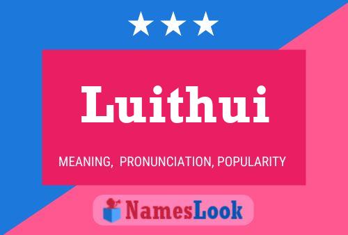 Poster del nome Luithui