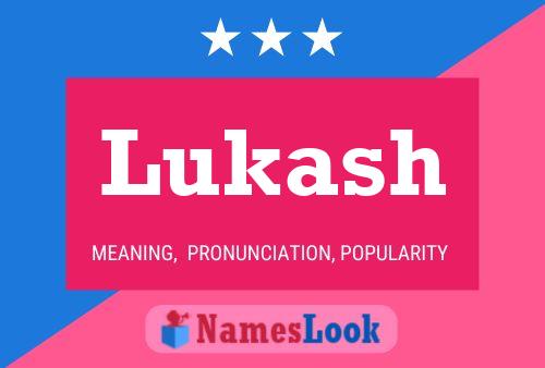 Poster del nome Lukash