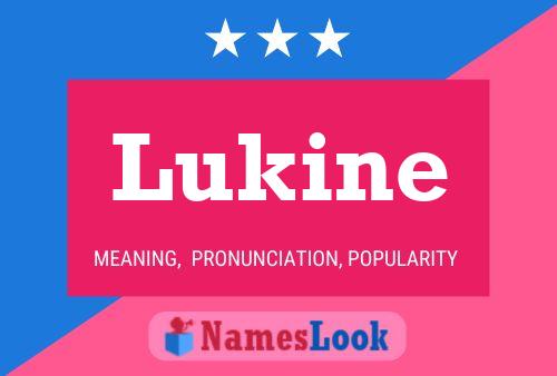 Poster del nome Lukine