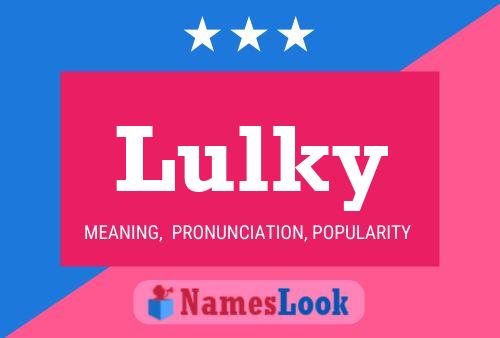 Poster del nome Lulky