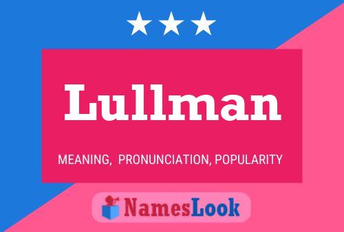 Poster del nome Lullman