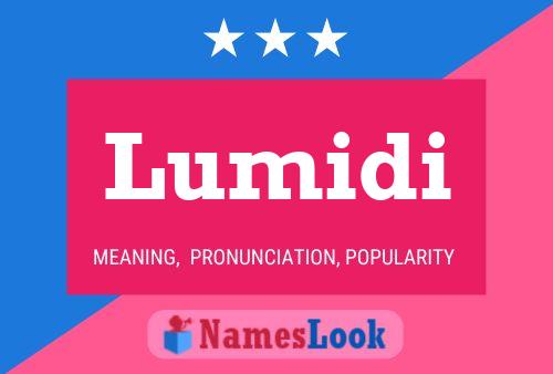 Poster del nome Lumidi