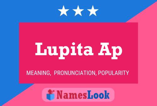 Poster del nome Lupita Ap