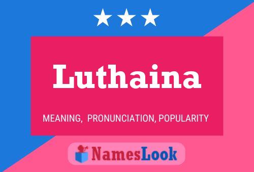 Poster del nome Luthaina