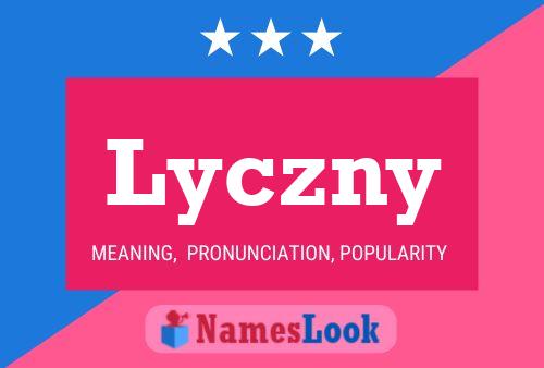 Poster del nome Lyczny