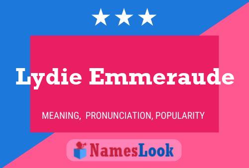 Poster del nome Lydie Emmeraude