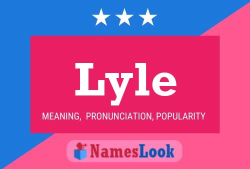 Poster del nome Lyle