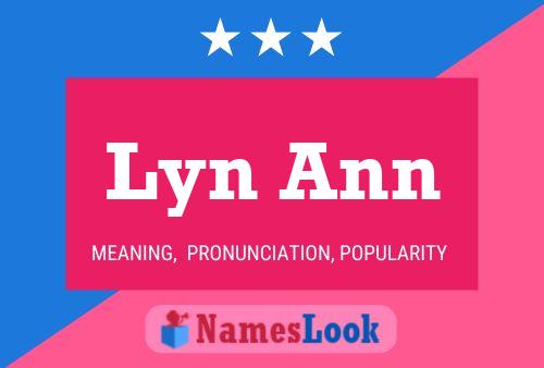 Poster del nome Lyn Ann