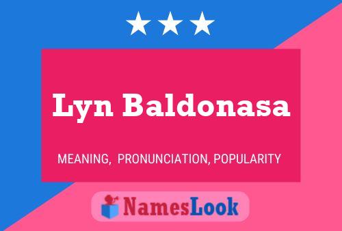 Poster del nome Lyn Baldonasa