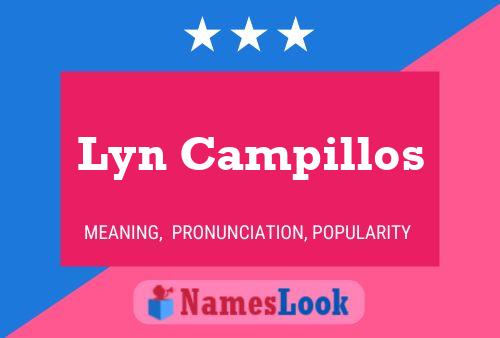 Poster del nome Lyn Campillos