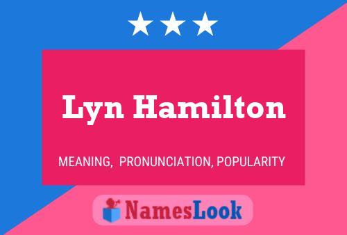 Poster del nome Lyn Hamilton