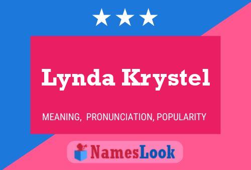 Poster del nome Lynda Krystel